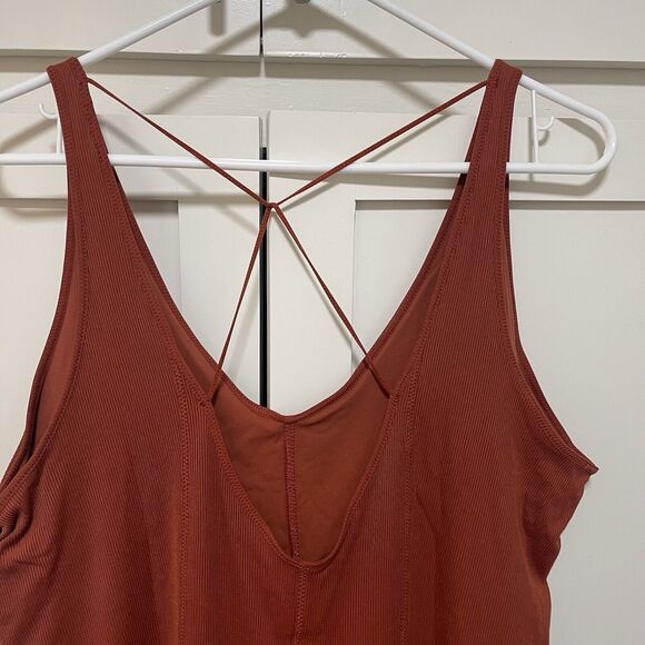 3 for 40$ Nike Jumpsuit 7/8 Layered Orange DC5400-832 Women’s Sz 1X NWT - Picture 5 of 5